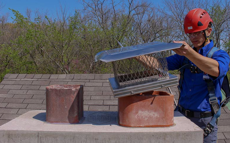 Chimney Cap installation in California